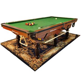 美式台球桌标准型成人家用二合一9球小型大号黑8桌球台商用大理石