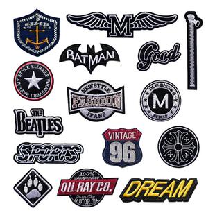 滑雪衫可水洗适配北面羽绒服补丁贴可缝刺绣补洞贴羽绒衣免熨烫F