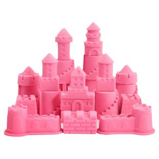 太空玩具沙安全无毒不粘手不掉色解压油性沙商用摆摊散沙模具