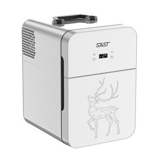SAST迷你小冰箱小型家用宿舍车载冰箱mini学生小冰柜冷藏冷冻20L