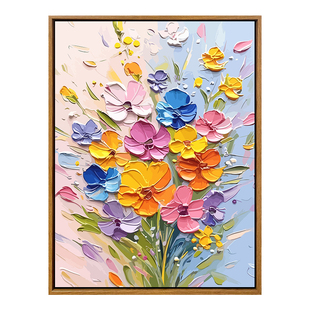 繁花似锦diy数字油画花卉手绘高级感油彩画填色手工涂鸦客厅挂画