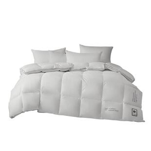 水星家纺羽绒被95白鹅绒被春秋被冬被加厚保暖被子被芯结婚庆喜被