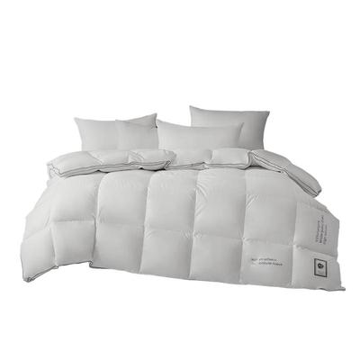 水星家纺95白鹅绒被芯结婚庆被子