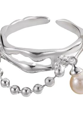 古罗珠宝女生s925纯银小众