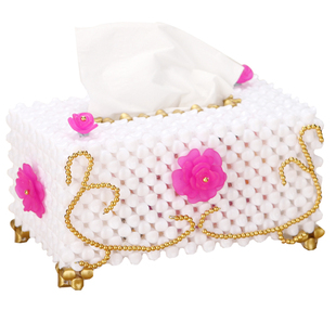 17000颗不掉皮不掉色仿珍珠DIY手工材料串珠饰品配件4mm散珠子