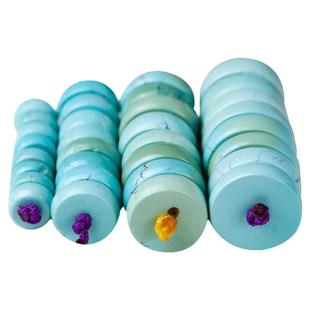 天然绿松石南红隔片青金蜜蜡血珀隔珠文玩金刚星月菩提diy搭配饰