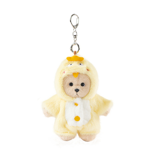 TeddyTales莉娜熊挂饰玩偶小黄鸡套装小狐狸挂偶娃衣情侣生日礼物