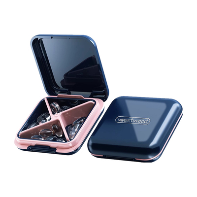 westwood药盒便携式分装药品分装盒一周七天大容量防潮迷你随身小