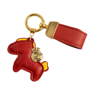 realjoy马上有钱汽车钥匙扣本命年好运包挂件饰马造型马年小礼物