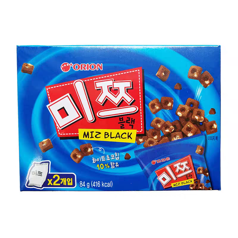 韩国新款包装酥性进口棋子脆米