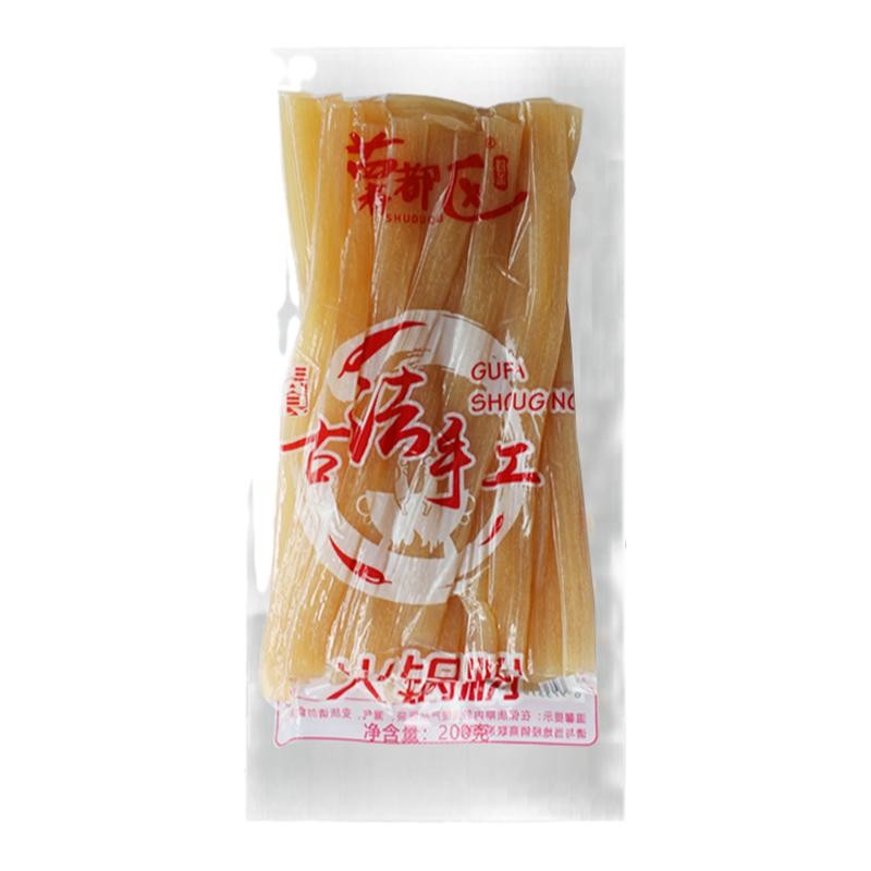 四川手工真空鲜粉苕粉火锅川粉火锅粉速食纯商用麻辣烫红薯粉宽粉