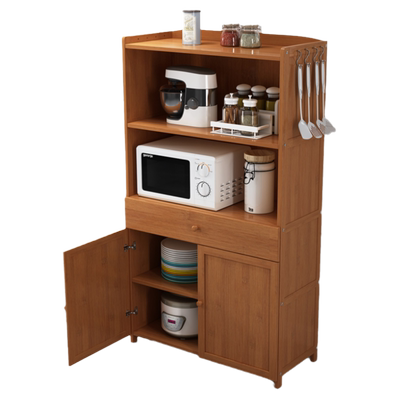 法斯楠竹多层电器收纳柜