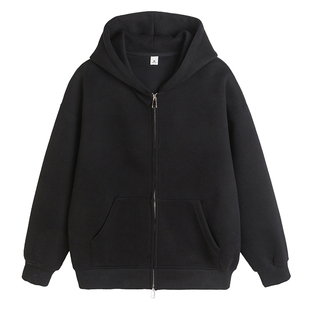 马切达春季男款连帽情侣卫衣男士开衫小众外套秋冬季男生休闲长袖