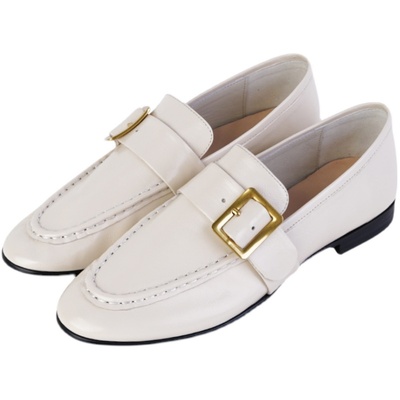 IORE柔软舒适皱牛油皮舒适单鞋