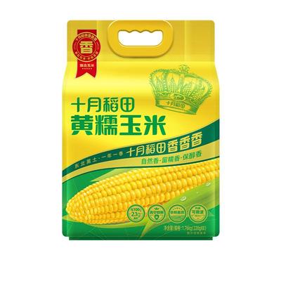 25年新玉米十月稻田黄糯玉米4袋