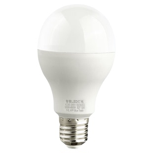 LED灯泡手机APP遥控器遥控家居台灯壁灯E27无极调光调色光源球泡