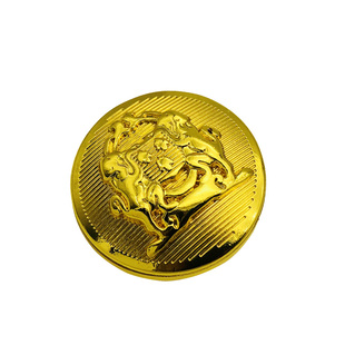 英伦风金属扣子大衣圆形金色扣男女高档西装扣C家毛呢外套钮扣大