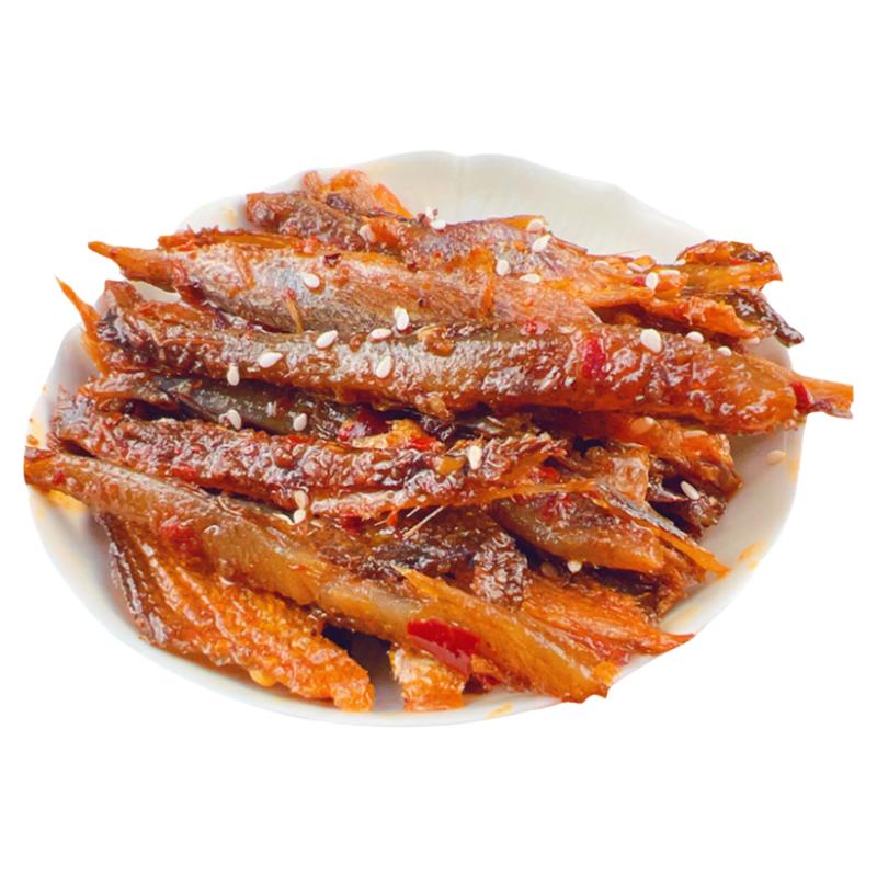 湖南特产香辣手撕鱼干下饭菜即食