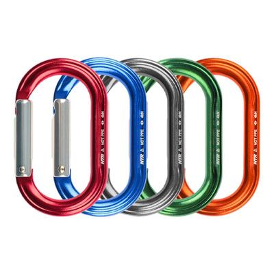 NTR耐特尔登山扣D型快挂小快挂丝扣钥匙扣环卡扣锁扣户外背包挂扣