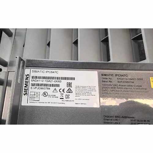 【议价-可维修】 西门子Siemens 6AG4112-1GA21-0XX0 全新/均有货