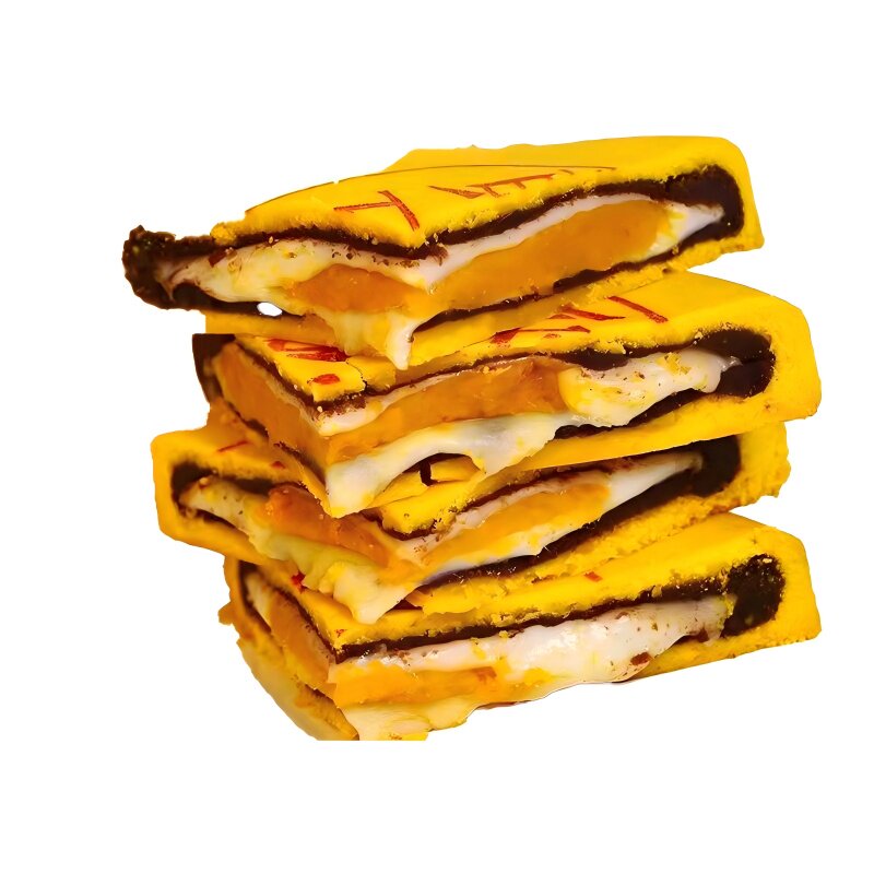 胖东来同款大福饼中秋月饼肉松芋泥麻薯拉丝传统糕点蛋黄酥皮健康