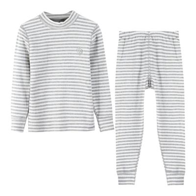 长袖青少年加绒加厚舒绒保暖套装