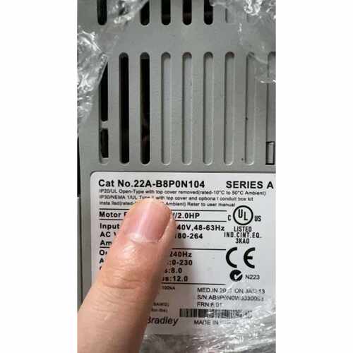 【议价-可维修】 ROCKWELL Allen-Bradley 22A-B8P0N104 /均有货