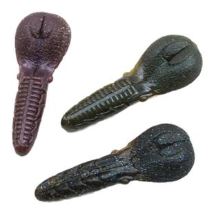 常吉AK Punch软饵路亚鱼饵AK重击震颤拟饵无铅德州插铅路亚软饵