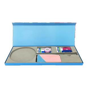 羽毛球拍高端定制礼盒送礼男女朋友送对象定制限定礼品包装粉蓝色