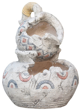 庭院别墅草坪阳台花盆装饰摆件