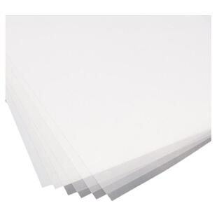 透明热缩片手工diy半透明单面已打磨半透明立体发簪挂件吊坠材料