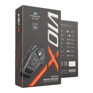 摩托范丨维迈通V10X摩托车头盔蓝牙耳机JBL单元新款内置底座防水