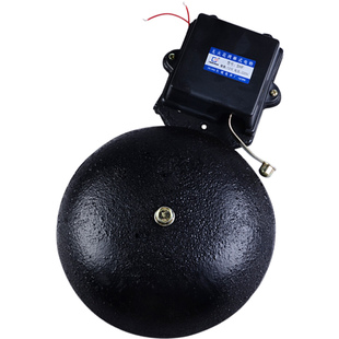 12寸电铃工厂上下班学校上课铃声培训上班定时下课自动打铃器220V