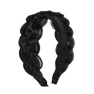 遮白发发箍宽边女2025新款麻花辫假发头箍鱼骨辫发卡发捆发窟头饰