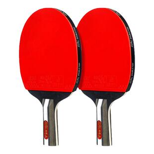 双鱼乒乓球拍成品拍5星级胶皮初学者儿童新手中小学生专用旗舰店