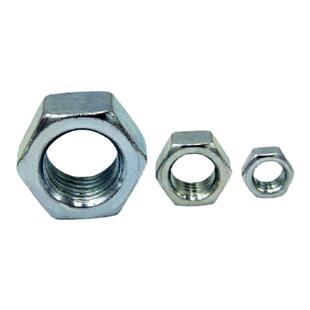 4/6/8/10级镀锌六角螺母GB6170国标2M3M3.5M4M5M6M8M10M12M56螺帽