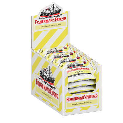 整盒英国渔夫之宝原味柠檬润喉糖