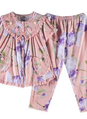 欣琦丝梭织棉家居服女专柜正品
