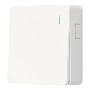 国际电工明装一开5五孔插座明线明盒墙壁多孔家用超薄白开关面板