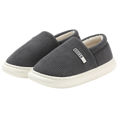 红豆棉拖鞋男士2025新款秋冬季