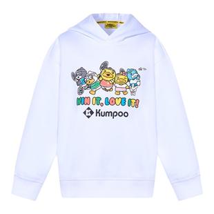 【小黄鸭联名】薰风童装运动卫衣中大童宽松连帽卫衣运动服儿童服