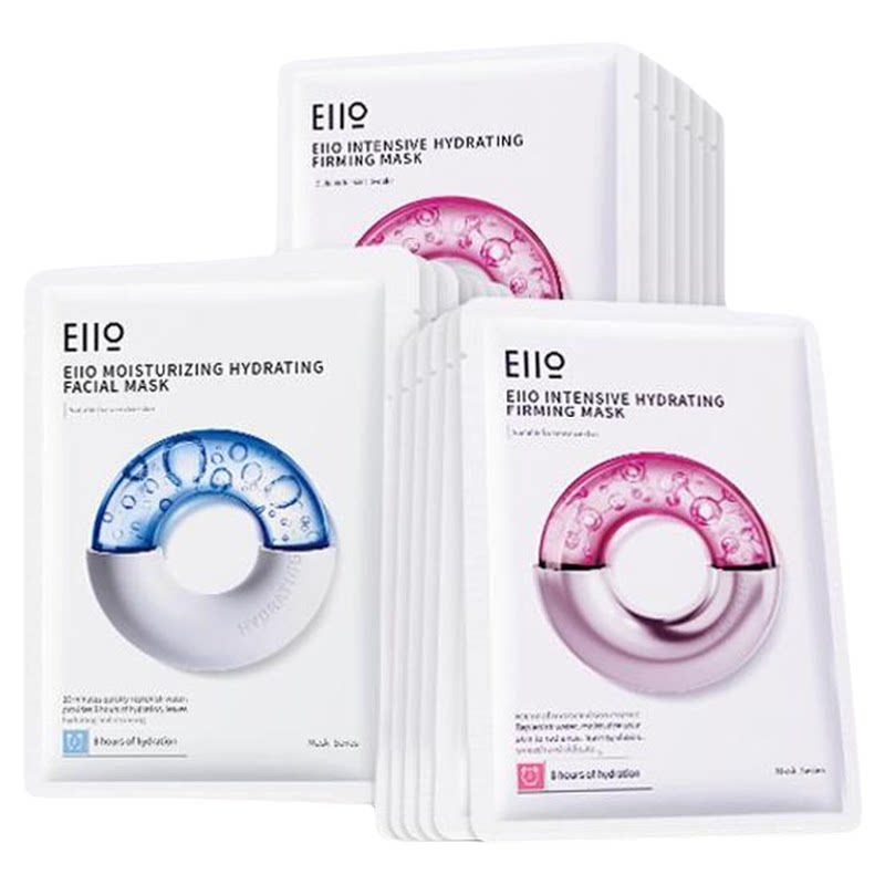 eiio奕沃水光弹补水弹润面膜紧致保嘭弹保湿缓解敏肌适用官方正品