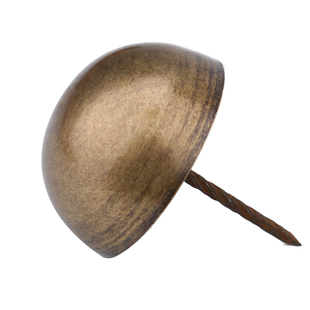 大门铜钉黄铜仿古泡钉中式实木门装饰钉鼓钉复古帽钉圆头钉大门钉