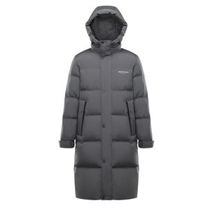 波司登奥莱2025新品羽绒服男保暖防风长款休闲通勤外套连帽款冬季