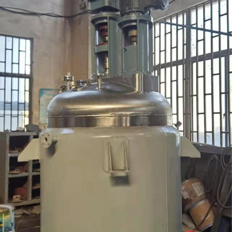 明垚供应不锈钢分散釜 高速分散缸 304外盘管三轴分散釜 分散釜