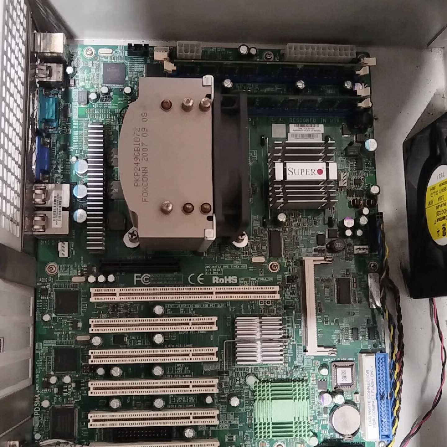 议价超微SUPERPDSMAE工控主板775针接口维修