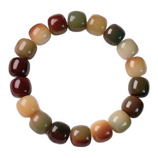 春日新款菩提手串盘玩女孩子绕指柔解压菩提根手串文玩佛珠手链男