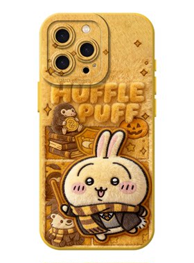 适用苹果15手机壳iphone13promax小米14华为pura80毛绒mate70pro乌萨奇17红米k90情侣16至尊k80小八
