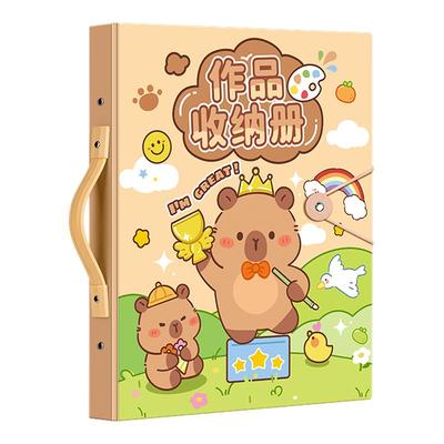 儿童画册收纳册a3绘画作品收纳册