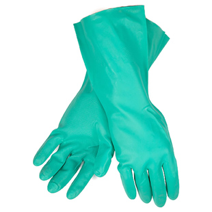 世达耐酸碱溶剂工业化学实验室耐油污劳保防化丁腈植绒里防护手套